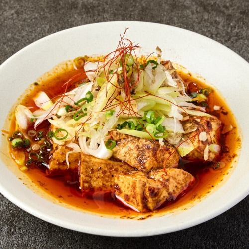 山椒香るこぼれ麻婆豆腐