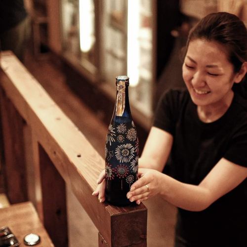 We also recommend the sake that the owner is particular about ♪