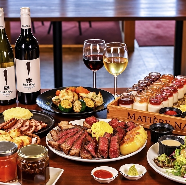 豊富なシュラスコ食べ放題！★関西初上陸！塊肉を目の前でカット！