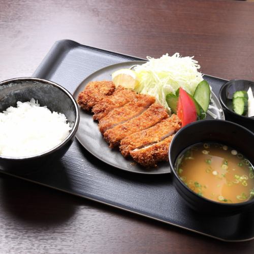 宮城もち豚　ロースとんかつ定食