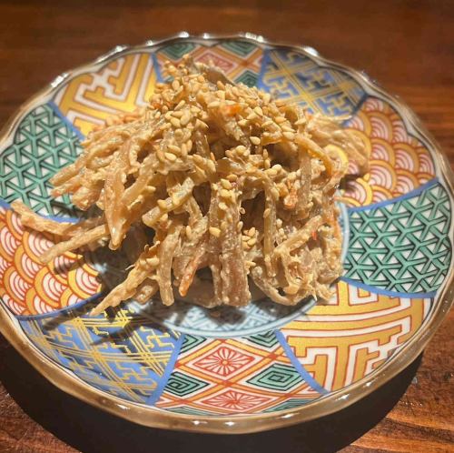 Cream cheese kinpira