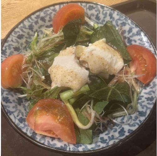 Japanese-style komatsuna salad