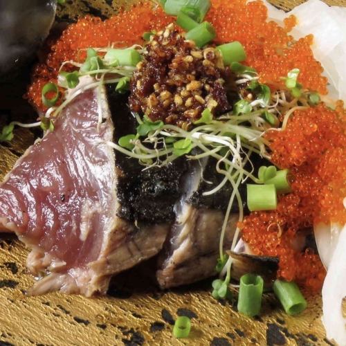 Our specialty: seared bonito