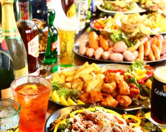[Standard☆Premium Banquet Plan] 5,000 yen (tax included) with 9 dishes to choose from & 3 hours of all-you-can-drink (Friday/Saturday/2 hours before holidays)