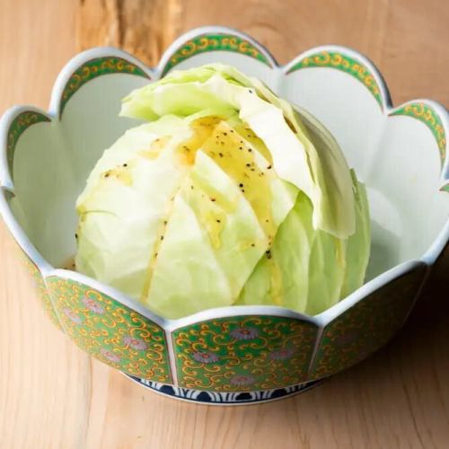 塩昆布キャベツ