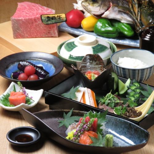 良質な和牛と最高の和食のコラボレーション!