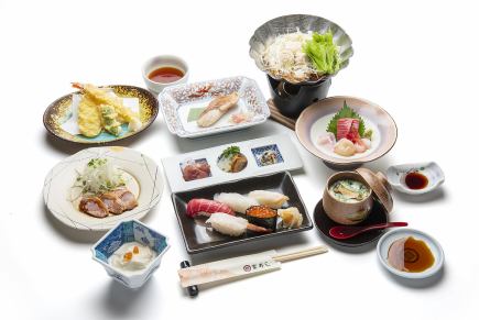 【寿し屋の宴膳】　料理9品のみ5000円