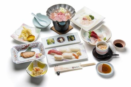 【花見御膳】　料理9品のみ5000円