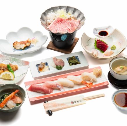 [Sushi restaurant banquet] 8 dishes only 5,000 yen