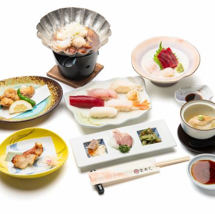 [Nigiwai Gozen] 7 dishes only 4,000 yen