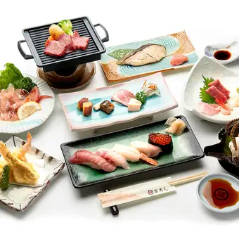 【特撰寿司会席】　料理のみ8品　6500円