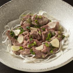 Extremely tender chicken liver sashimi