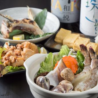 飲み放題2時間付！6600円(税込)コース