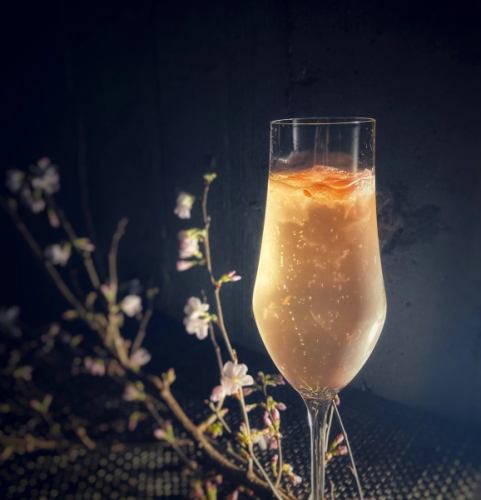 樱花甜点搭配樱花鸡尾酒🌸

#barjayco #新宿酒吧 #新宿鸡尾酒