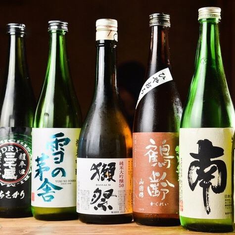 Fukuro's recommended sake.