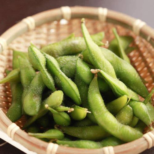 釜揚げ茶豆
