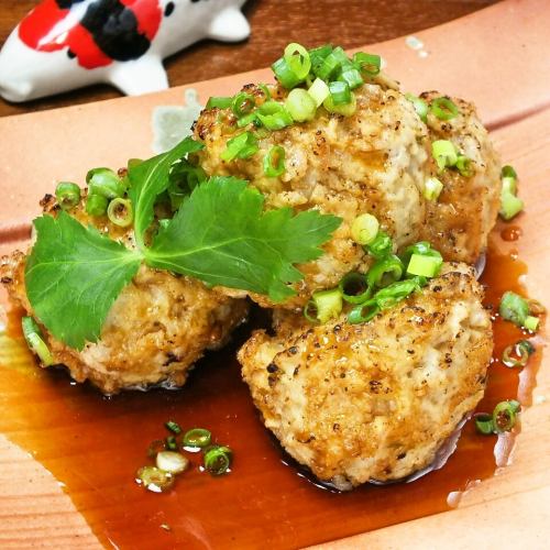 Shinshu chicken meatballs with 4 pieces