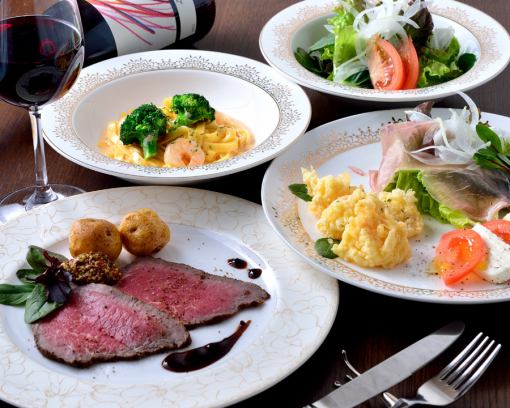 初めてのお客様にオススメ◎【シェフおすすめコース】