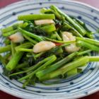 ◎Stir-fried seasonal green vegetables