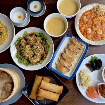 【宴会でお探しの方必見！】魏飯餃子宴会プラン〇飲み放題付き　全14品￥6,650→￥5,000