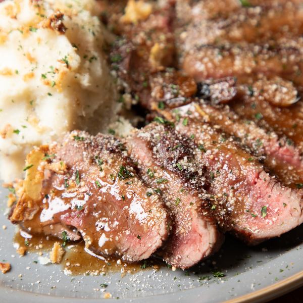 ☆ゴリラのイチオシ☆イチボのステーキ！苦手な食べ物があればお申し付けください！