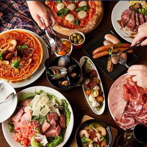 平日がお得！コースも豊富にご準備◎2時間飲み放題付きで4,000円からご用意