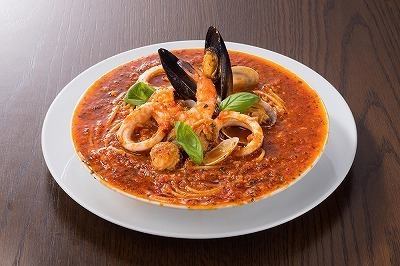 海の幸とトマトのスパゲッティ～SPAGETTI ALLA PESCATORA ROSSO～