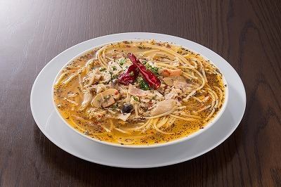 キノコのペペロンチーノ～SPAGETTI ALLA PEPERONCINO～