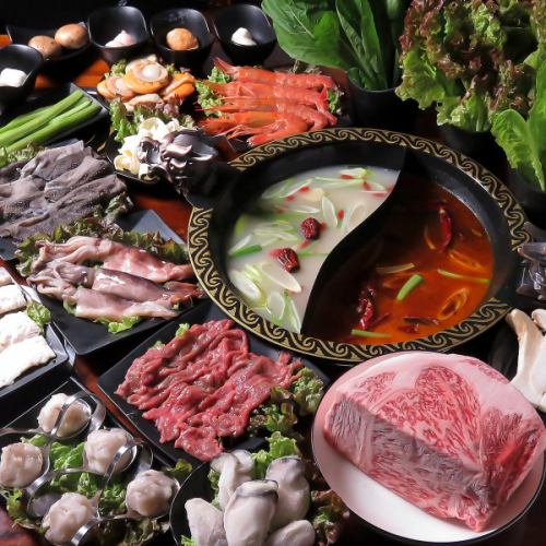 選べるお鍋の食べ放題コース