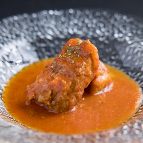 豚の角煮洋風仕立て