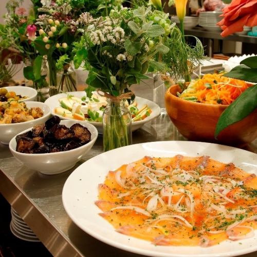 Buffet style is also OK