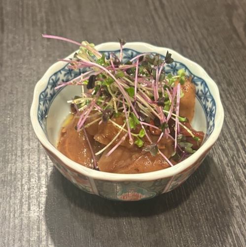 Ginger simmered in balsamic vinegar