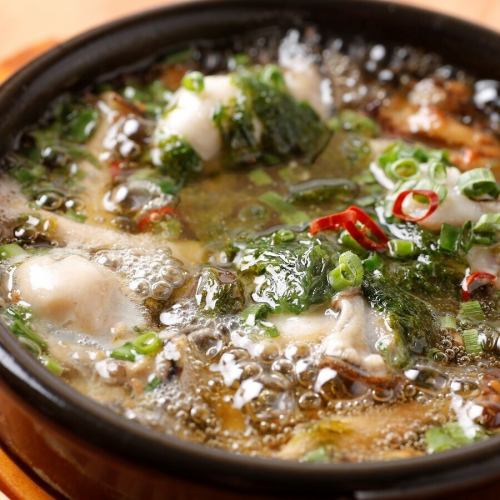 大粒の牡蠣をご堪能