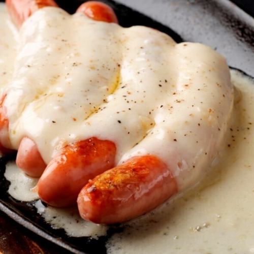 ソーセージのチーズ焼き