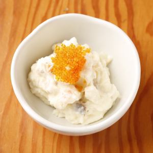 いぶりがっことスモークサーモンのポテサラ