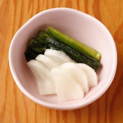 本日の漬物