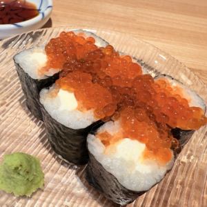 サーモンクリームチーズ＋いくら