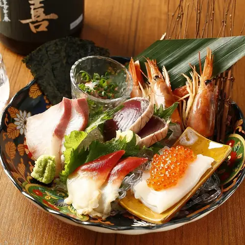 新鮮なお刺身が味わえる◎まれプラッター
