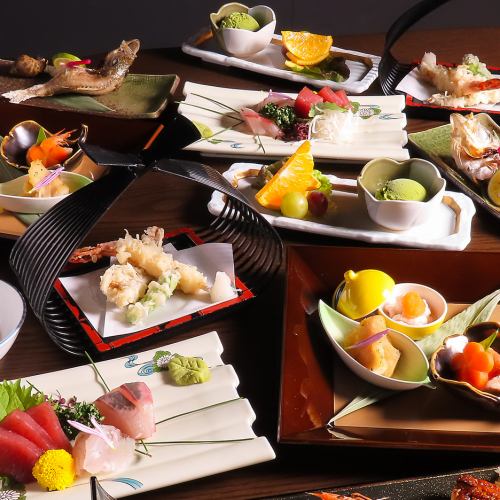 新鮮な旬魚と季節の食材を活かした逸品揃い◎