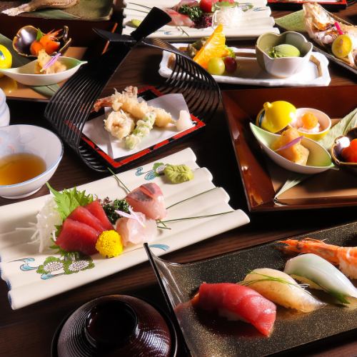 【接待・会食にぴったり】三河湾の魚と季節の食材を贅沢に楽しむ「おとは和会席」