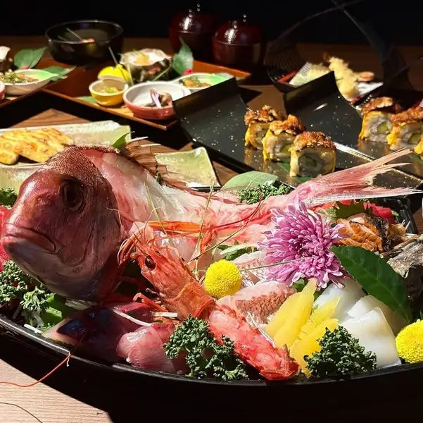 【ハレの日・会食に最適】三河湾の旬魚と季節の食材!〆の握り寿司など全9品で贅沢に味わう「極会席」