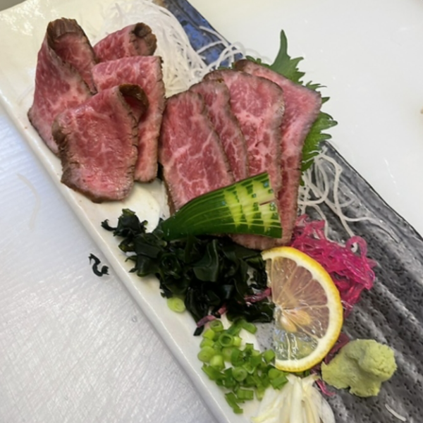 常陸牛たたき