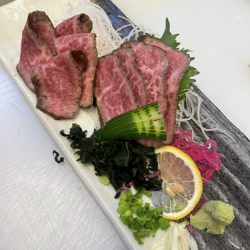 常陸牛たたき
