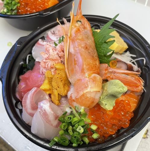 人気の海鮮ランチ
