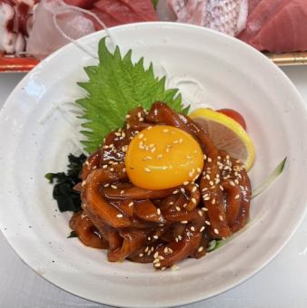 まぐろユッケ