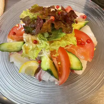 鯛のカルパッチョ