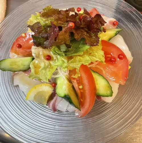 鯛のカルパッチョ