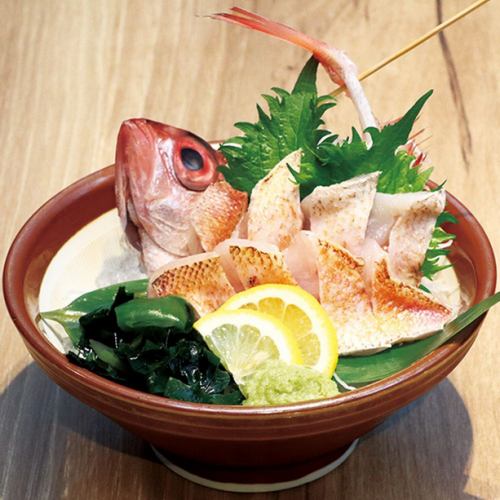 [Limited quantity] Whole blackthroat seaperch sashimi