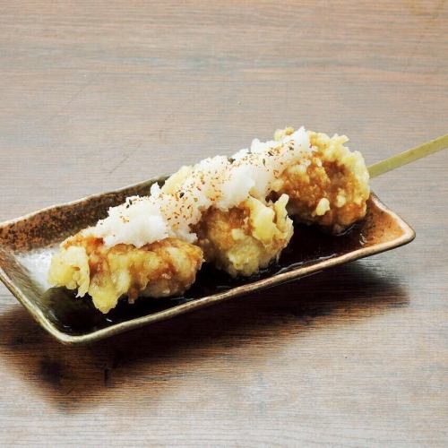 [Creative Tempura] Chicken Tempura Skewers and more