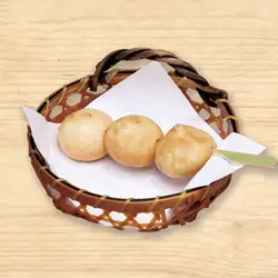 Chewy sweet potato balls